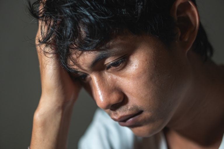 Person suffering with Bipolar Disorder